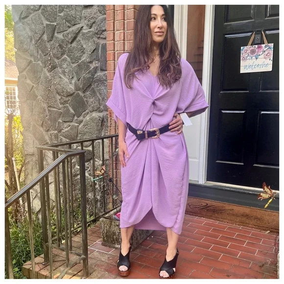 Made in Italy Caftan loose fit dress - Picture 4 of 6